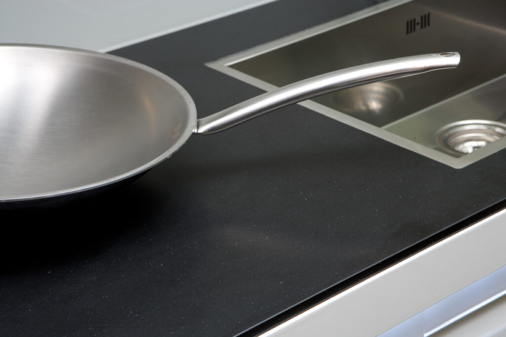 Quartz, Jet Black 3100 by Caesarstone - Image 4