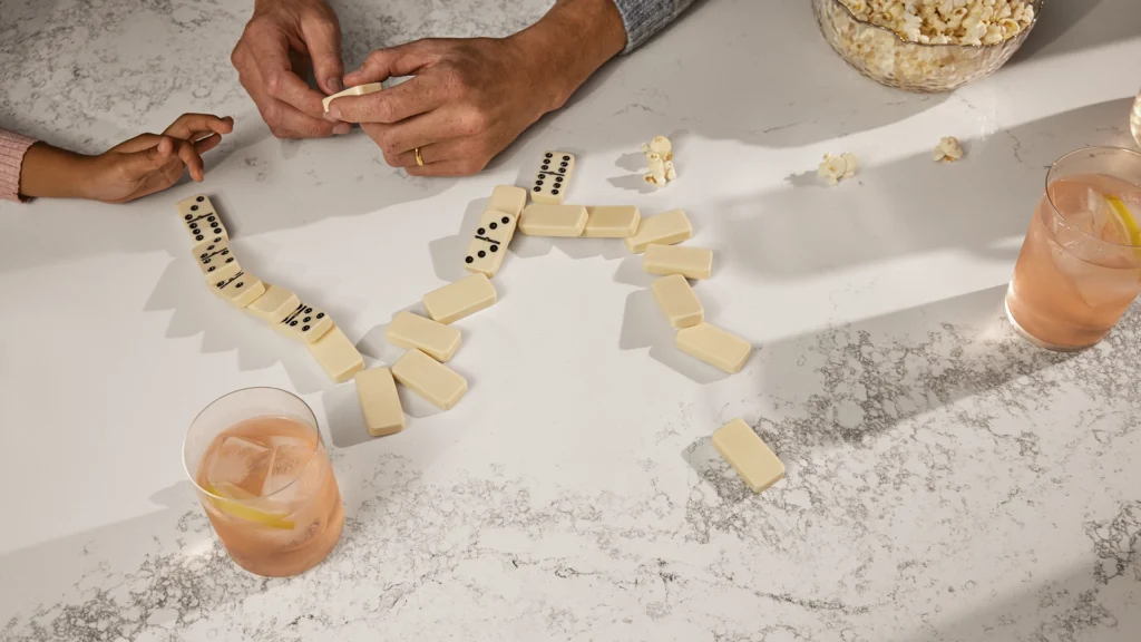 Empira White Kitchen Surfaces