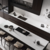 Equinox Quartz Worktops in the Kitchen