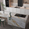 Fontana Quartz Kitchen Island Worksurfaces