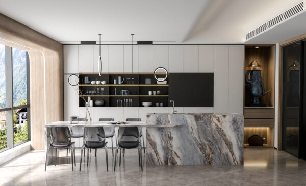 Quartz, Calacatta Blue by Classic Quartz - Image 2